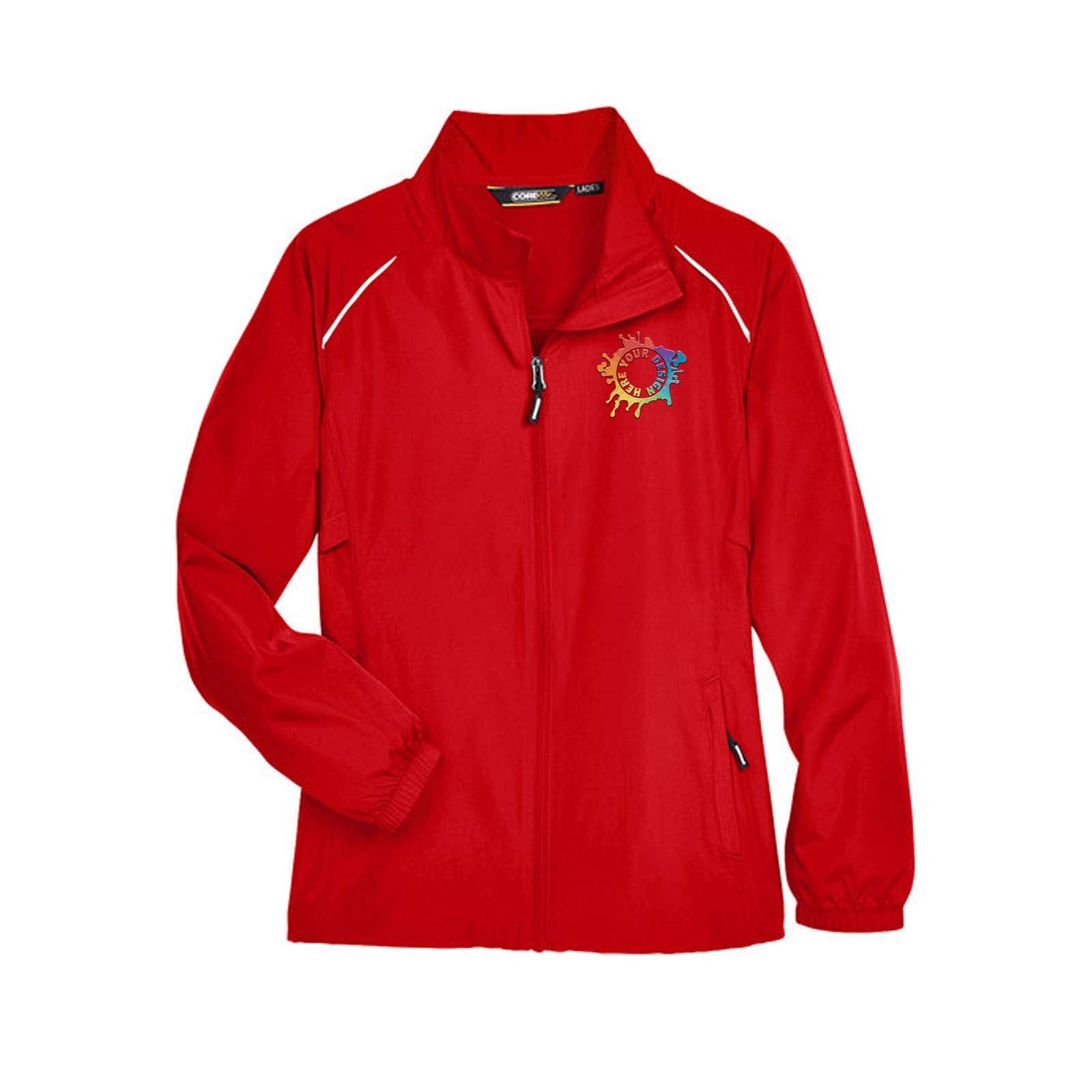 Core 365 Ladies' Techno Lite Motivate Unlined Lightweight Jacket Embroidery - Mato & Hash