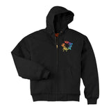 CornerStone® - Duck Cloth Hooded Work Jacket Embroidery - Mato & Hash
