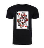 Couples King of Hearts Valentine's Day Unisex T Shirts - Mato & Hash