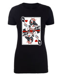 Couples Queen of Hearts Valentine's Day Womens T Shirts - Mato & Hash