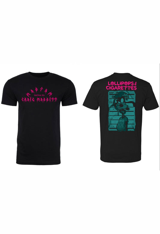 Craig M October "Lollipops and Cigarettes" Front and Back Print - Mato & Hash