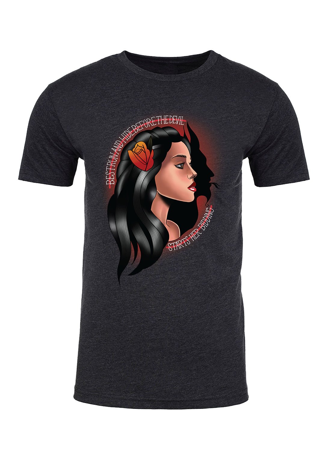 Craig M Tattoo Style "Devil" Front and Back Shirt CANADA - Mato & Hash