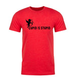 Cupid is Stupid Bow & Arrow Unisex Valentine's Day T Shirts - Mato & Hash