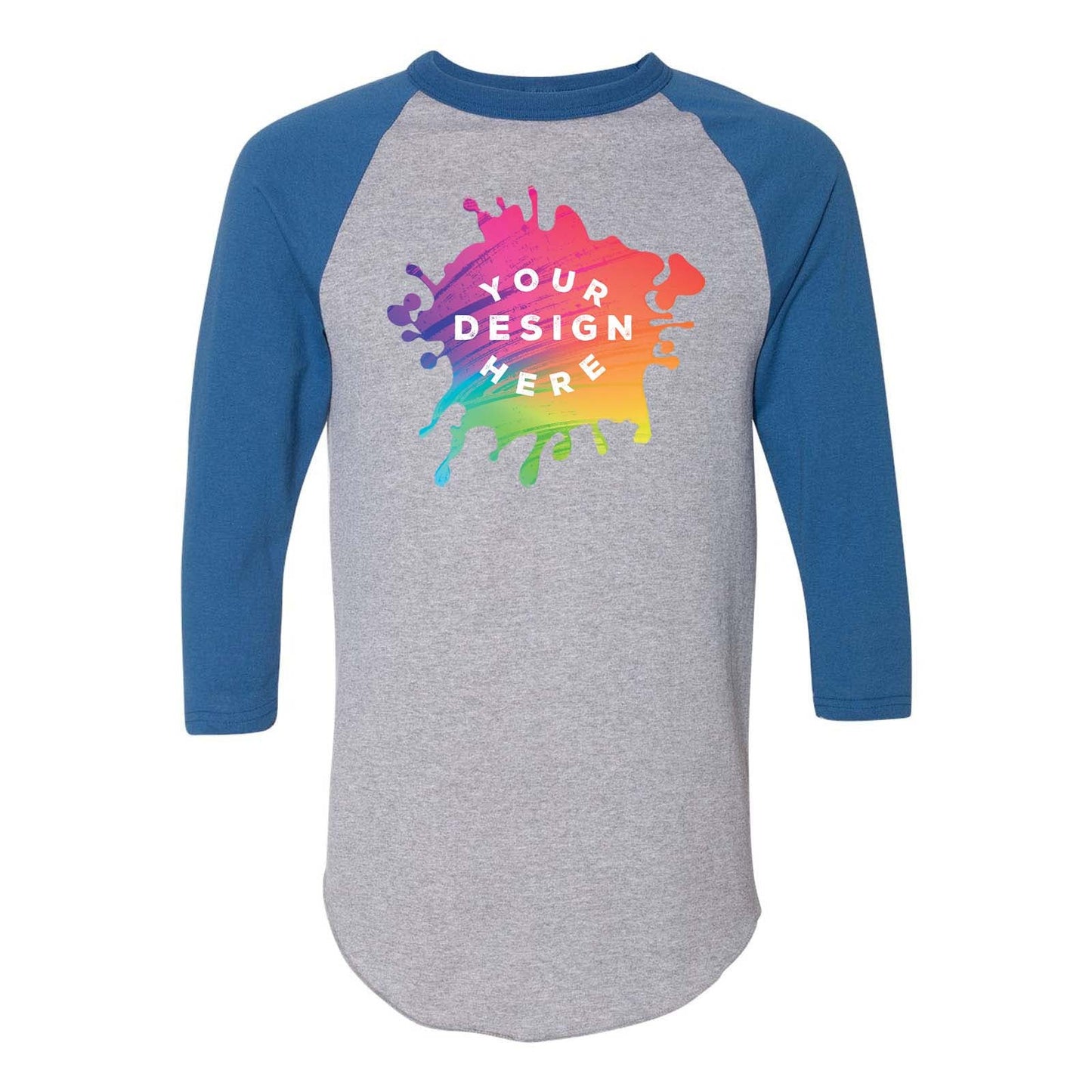 Custom Augusta Sportswear Three-Quarter Raglan Sleeve Baseball Jersey - Mato & Hash