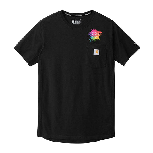 Custom Carhartt Force® Short Sleeve Pocket T-Shirt - Mato & Hash