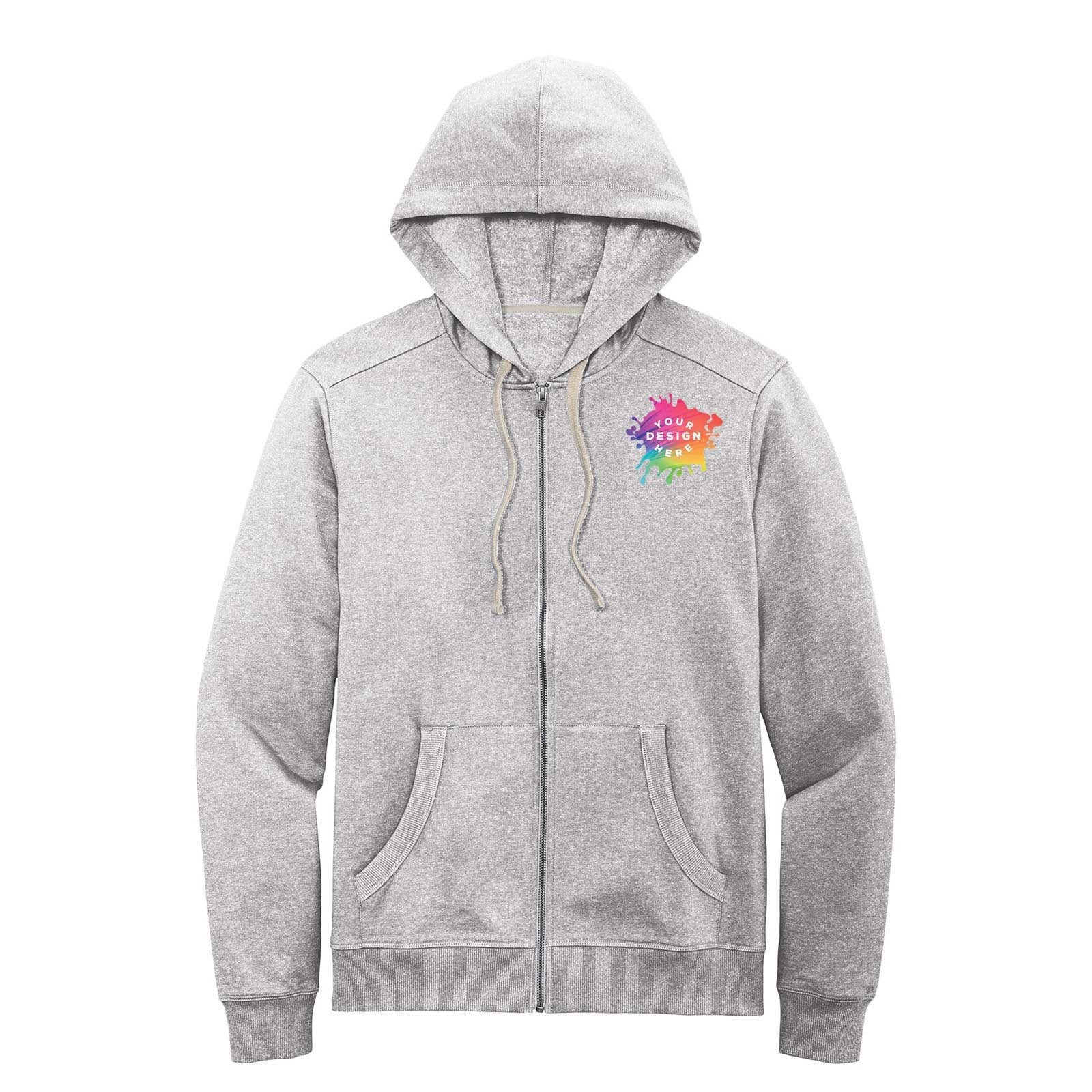 Custom District® Re-Fleece™ Full-Zip Hoodie - Mato & Hash