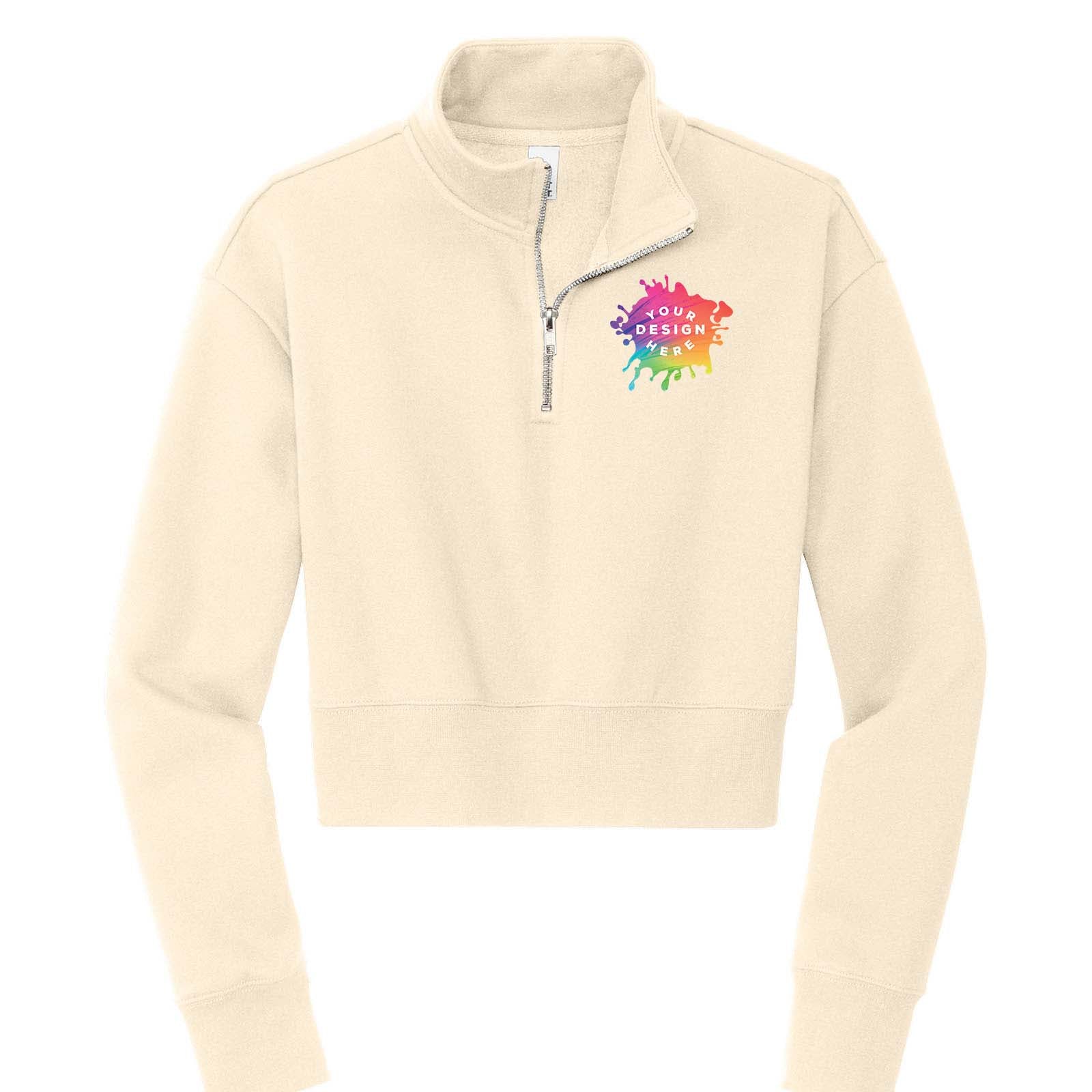 Custom District® Women’s V.I.T.™ Fleece 1/2-Zip - Mato & Hash