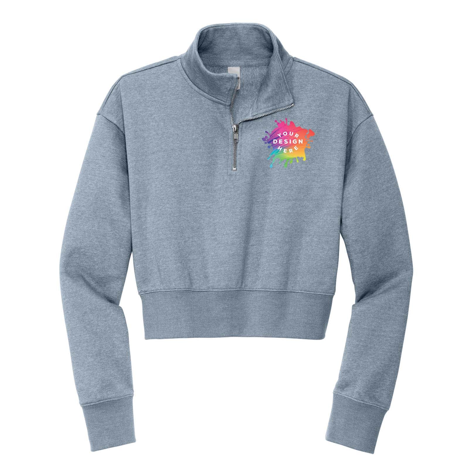Custom District® Women’s V.I.T.™ Fleece 1/2-Zip - Mato & Hash