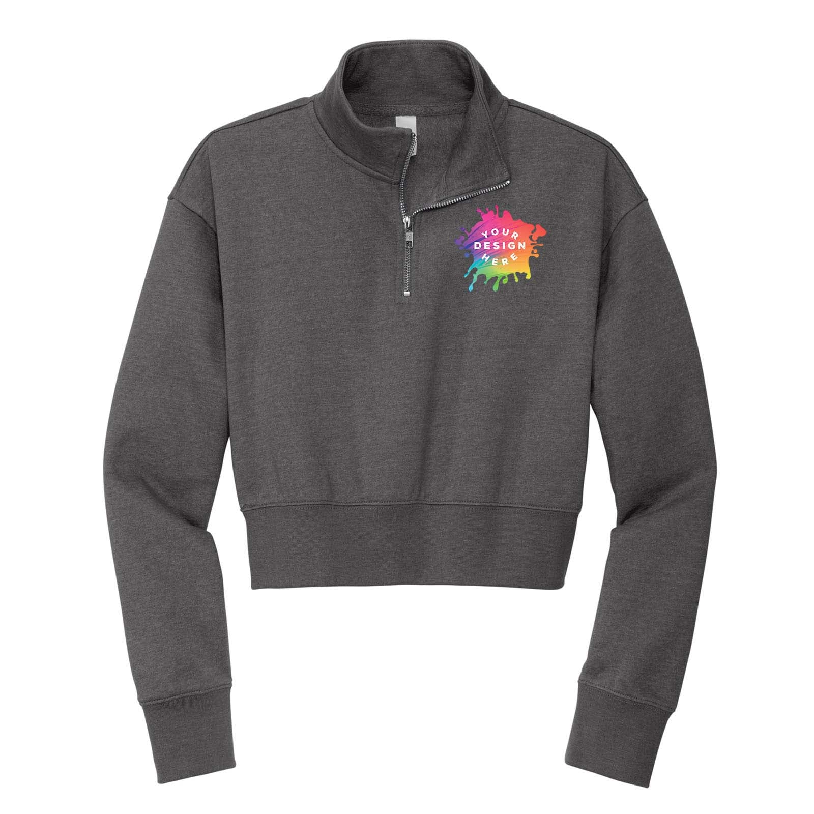 Custom District® Women’s V.I.T.™ Fleece 1/2-Zip - Mato & Hash