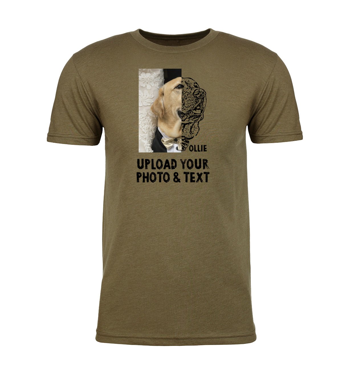 Custom Dog Picture & Name Unisex T Shirts - Mato & Hash
