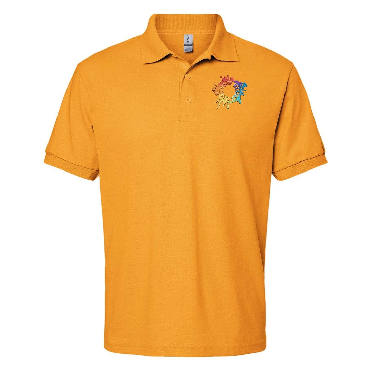 Custom Embroidered Gildan DryBlend® Jersey Polo - Mato & Hash