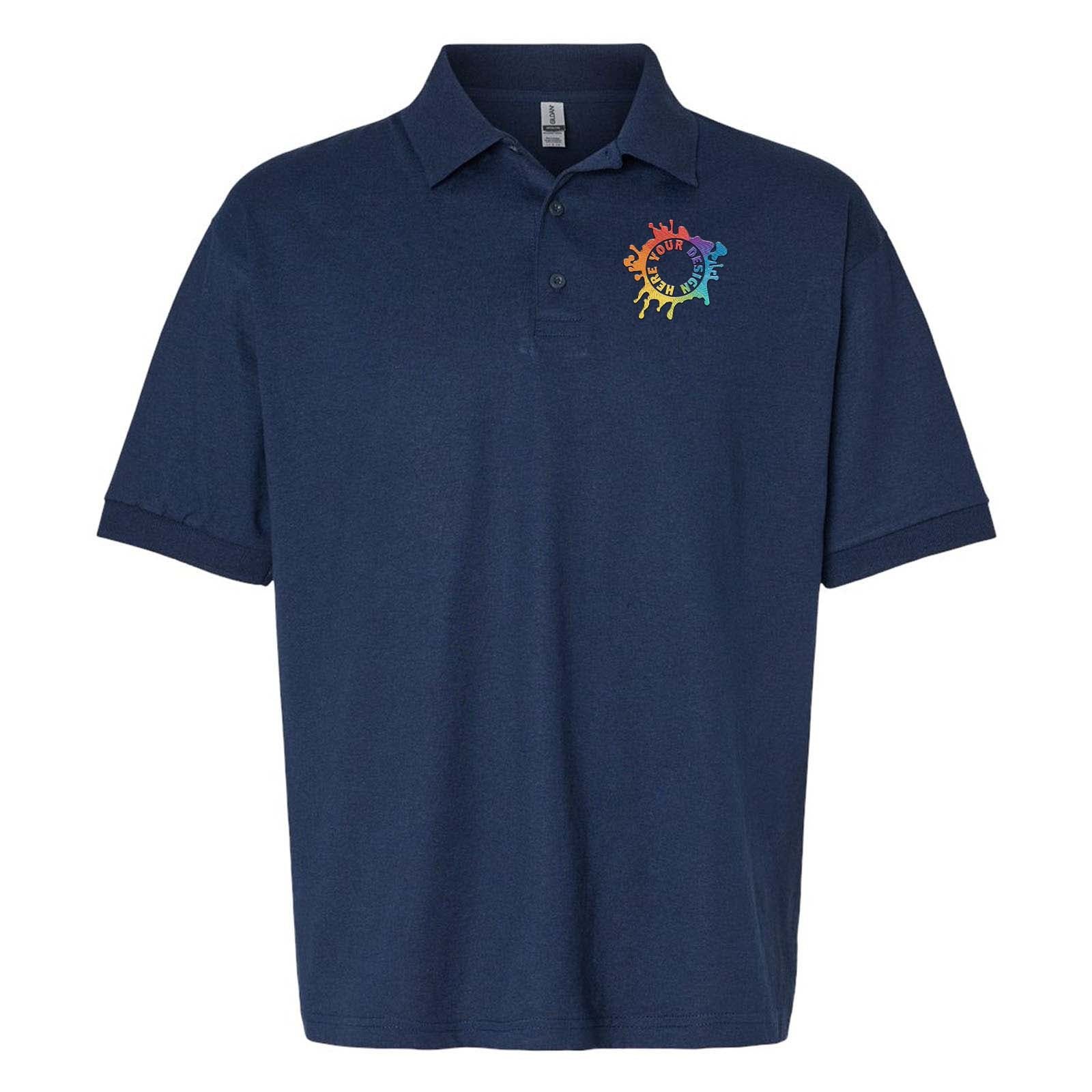 Custom Embroidered Gildan DryBlend® Jersey Polo - Mato & Hash