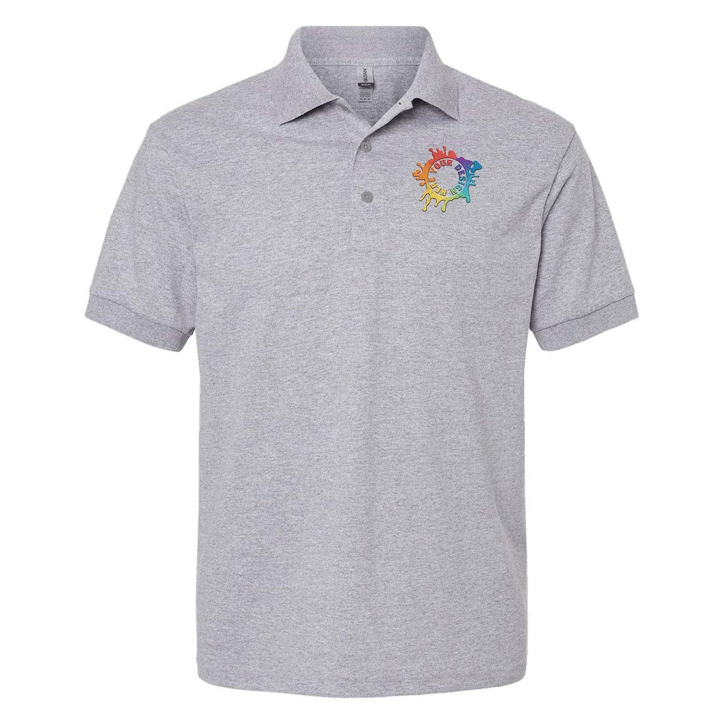 Custom Embroidered Gildan DryBlend® Jersey Polo - Mato & Hash