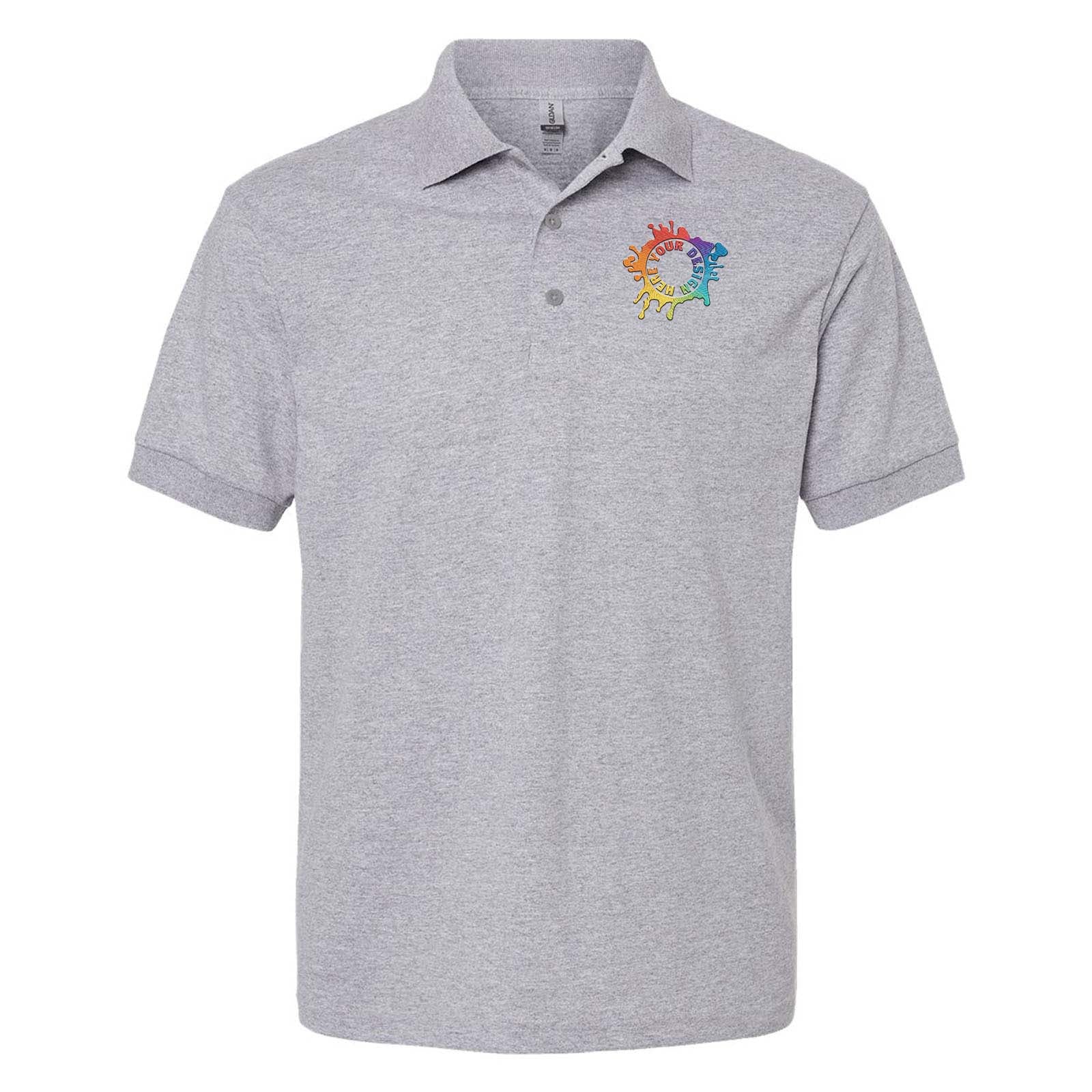 Custom Embroidered Gildan DryBlend® Jersey Polo - Mato & Hash