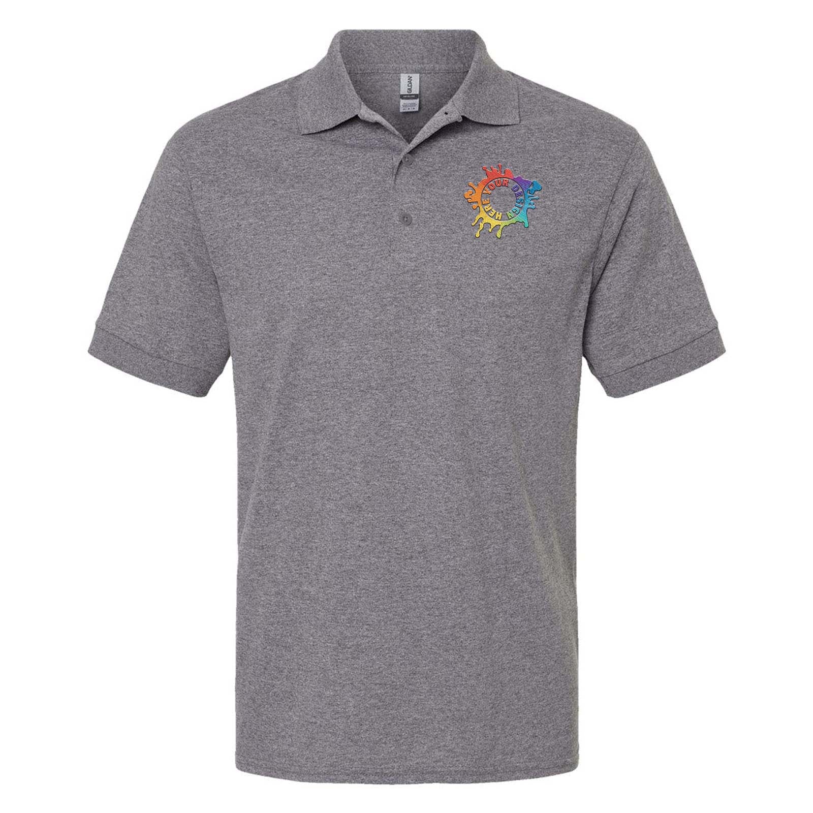 Custom Embroidered Gildan DryBlend® Jersey Polo - Mato & Hash