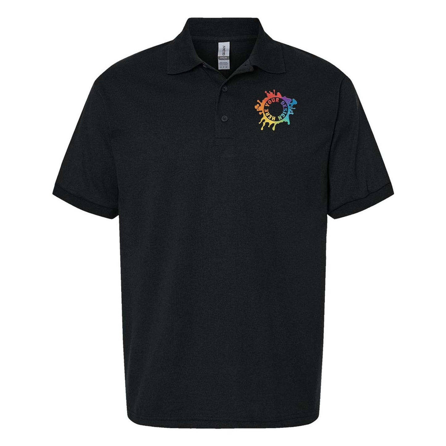 Custom Embroidered Gildan DryBlend® Jersey Polo - Mato & Hash