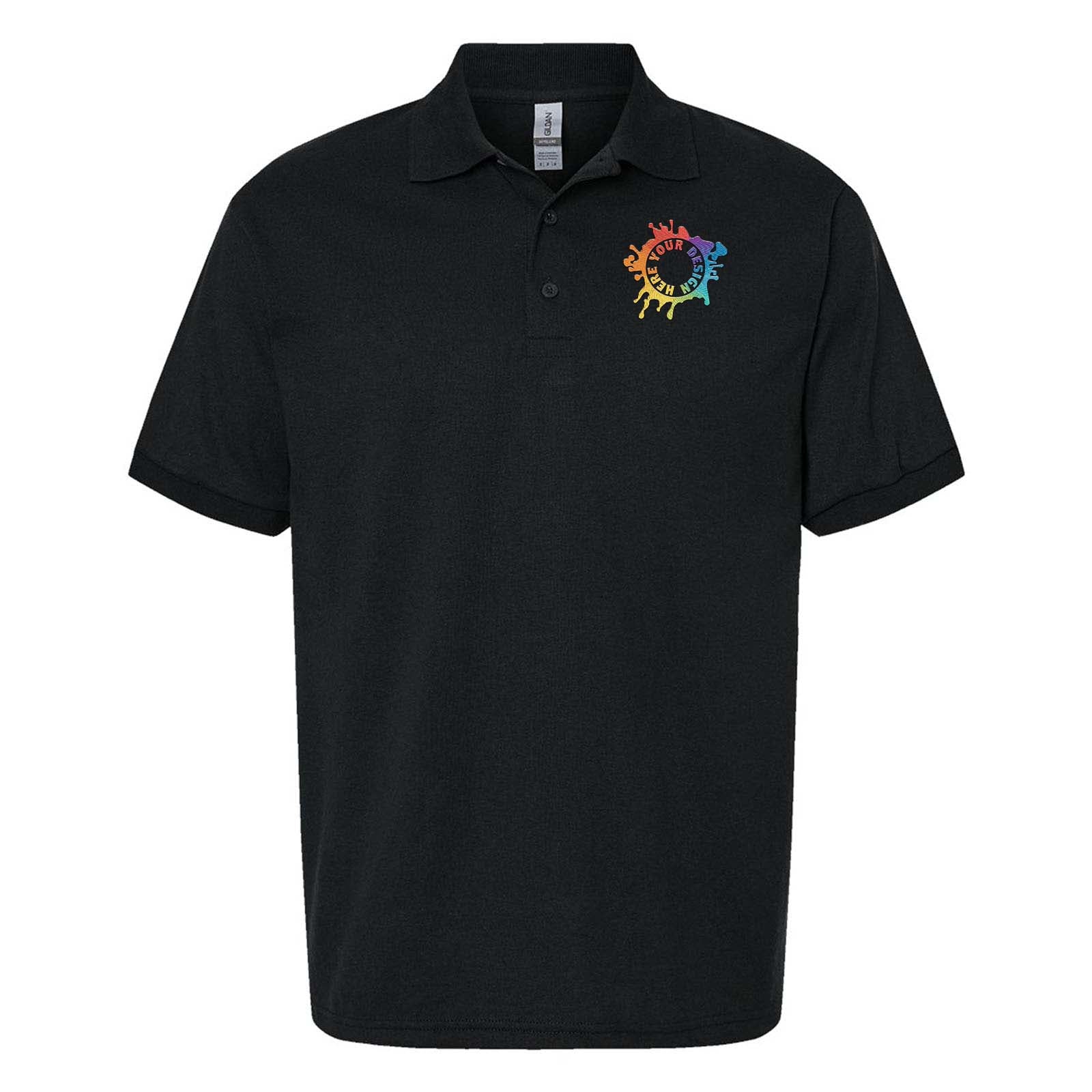 Custom Embroidered Gildan DryBlend® Jersey Polo - Mato & Hash