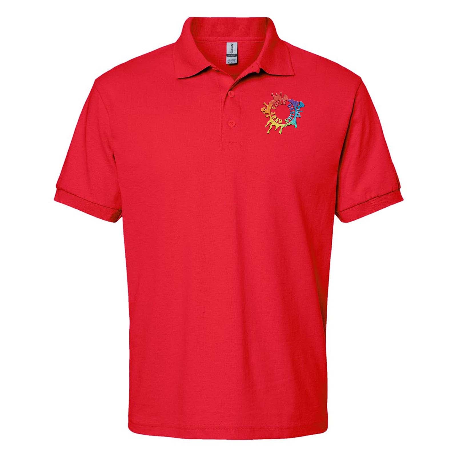 Custom Embroidered Gildan DryBlend® Jersey Polo - Mato & Hash