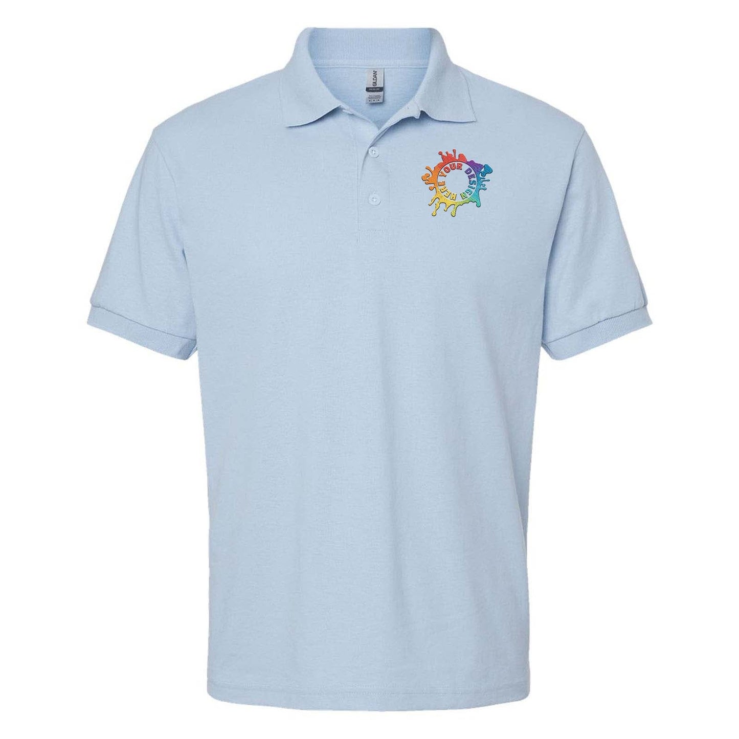 Custom Embroidered Gildan DryBlend® Jersey Polo - Mato & Hash