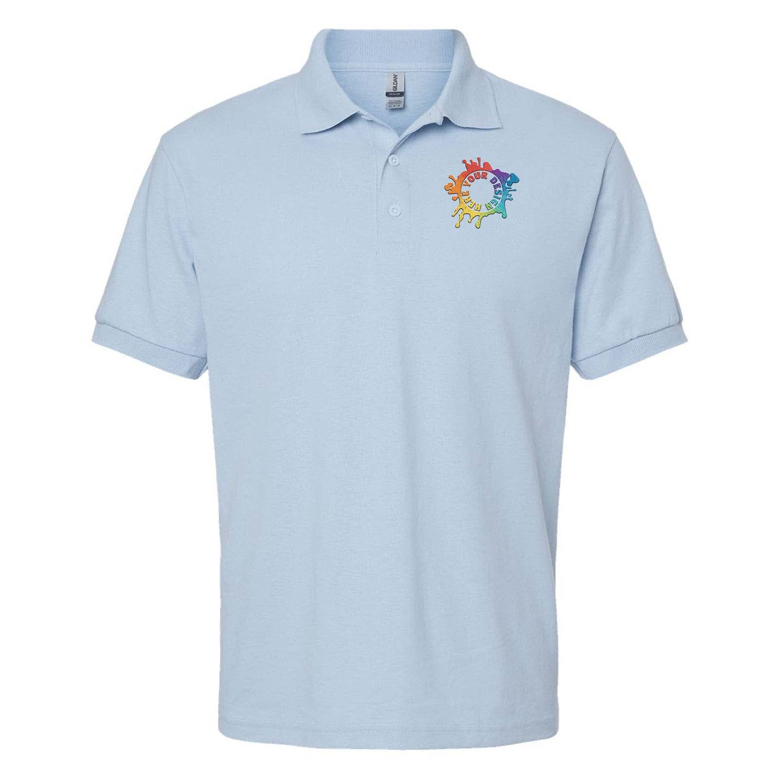 Custom Embroidered Gildan DryBlend® Jersey Polo - Mato & Hash