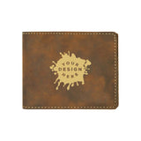 Custom-Engraved Laserable Leatherette Bifold Wallet