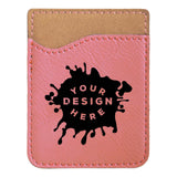Custom-Engraved Laserable Leatherette Phone Wallet - Mato & Hash