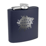 Custom Engraved Matte Flasks - 13 Colors Available - Mato & Hash