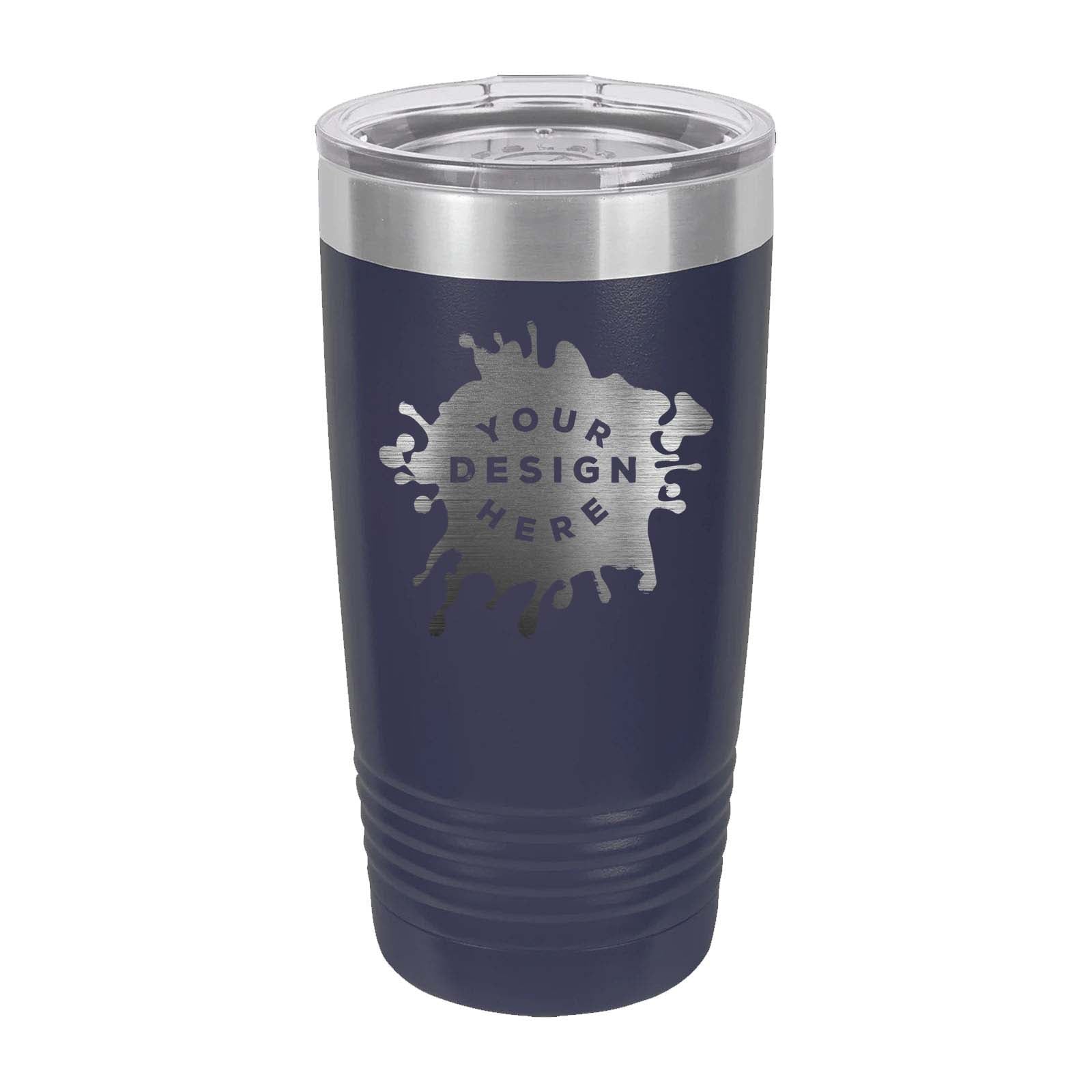 Custom Engraved Matte Tumbler 20 oz. - Mato & Hash