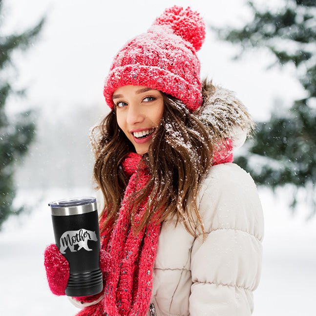 Custom Engraved Matte Tumbler 20 oz. - Mato & Hash