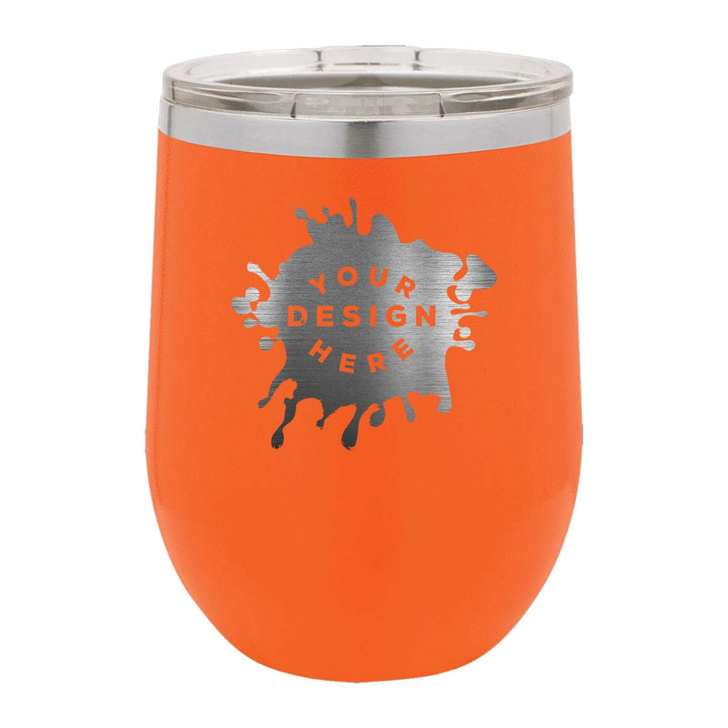 Custom Engraved Matte Wine Tumbler 12 oz. - Mato & Hash