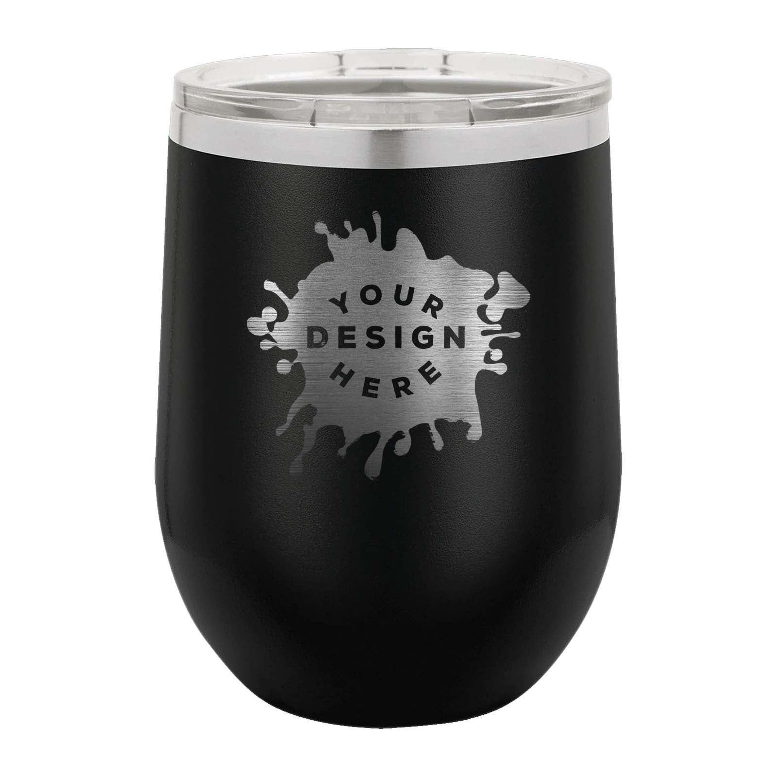 Personalized 12oz Wine Tumblers - Font/Design Options – CRU CUPS