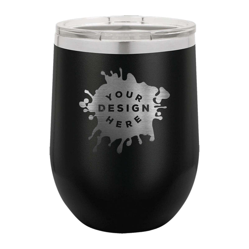 Custom Engraved Matte Wine Tumbler 12 oz. - Mato & Hash