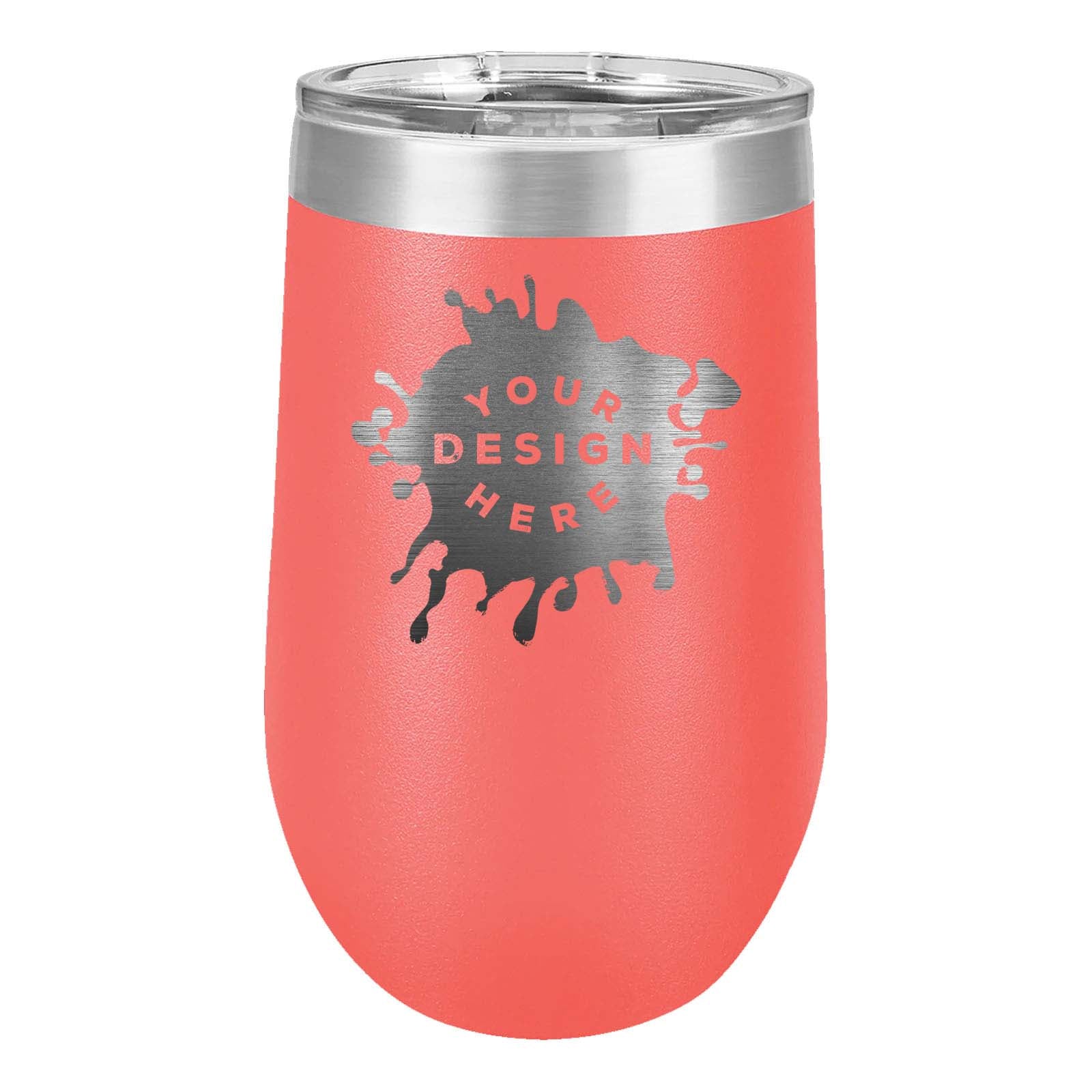 Custom Engraved Matte Wine Tumbler 16 oz. - Mato & Hash