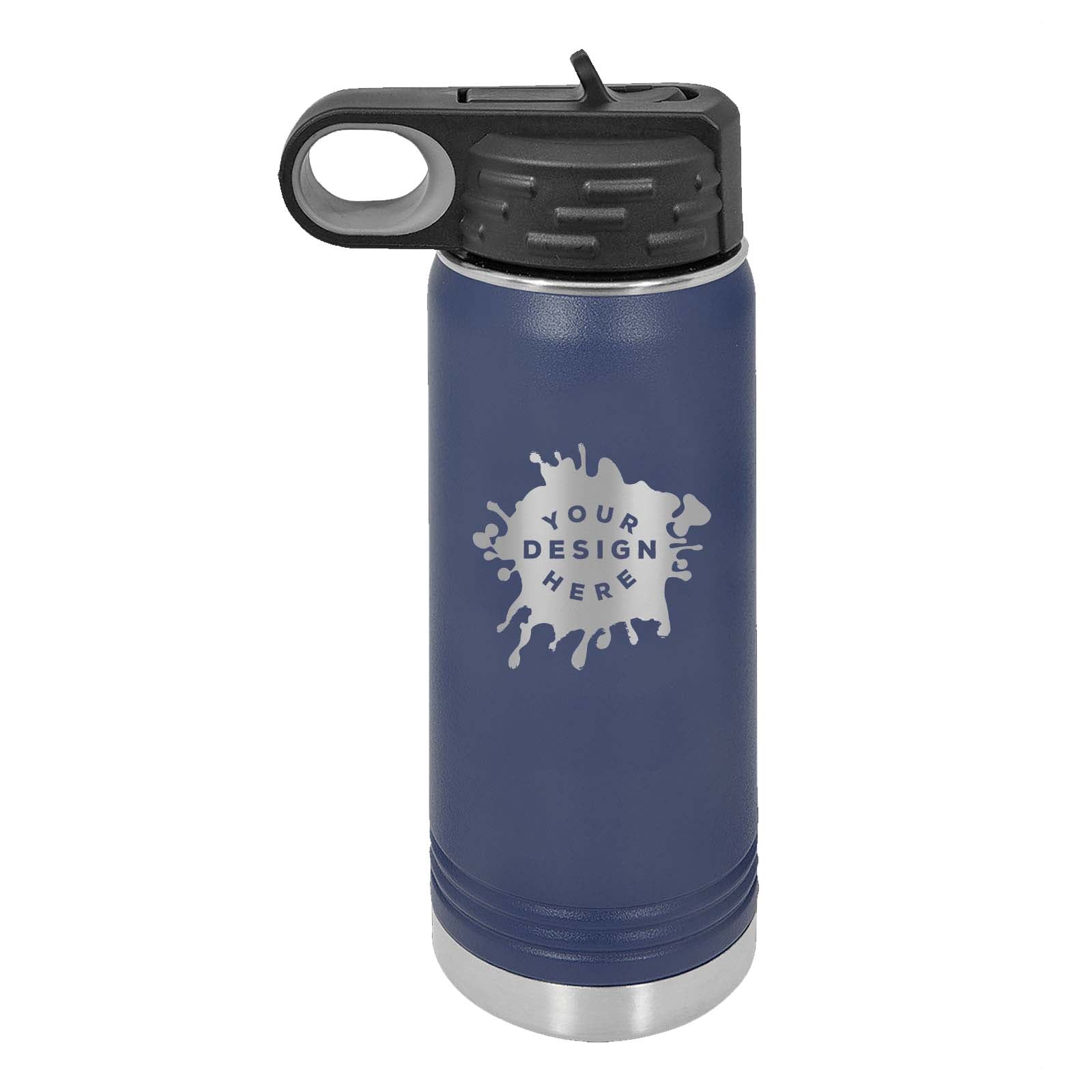 Custom Engraved Polar Camel Water Bottle - Mato & Hash