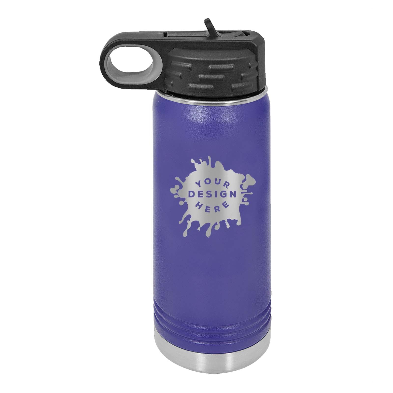 Custom Engraved Polar Camel Water Bottle - Mato & Hash