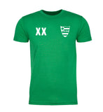 Custom FC Name & Number Shield Unisex Soccer T Shirts - Mato & Hash