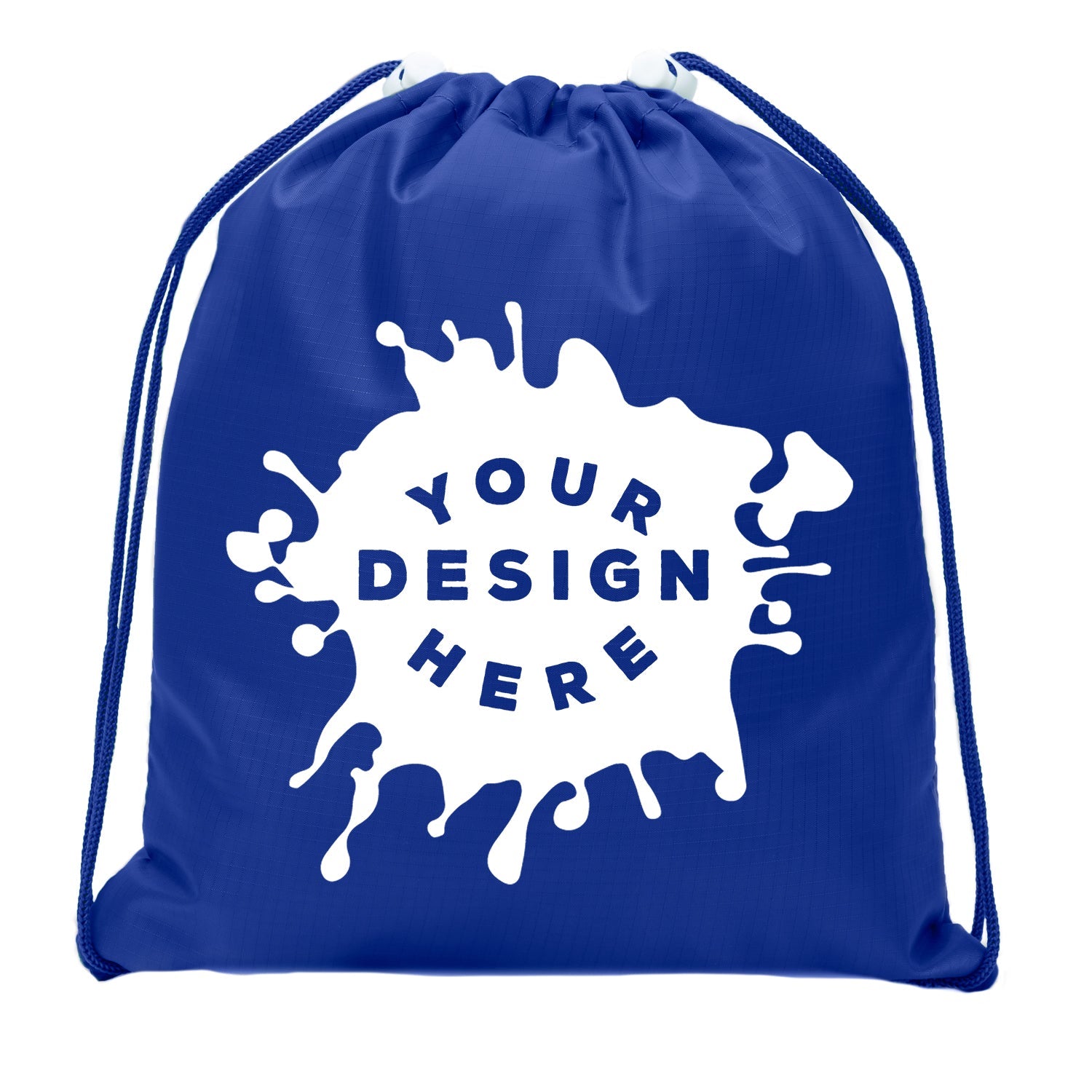 Custom Mini Polyester Drawstring Bag - Mato & Hash