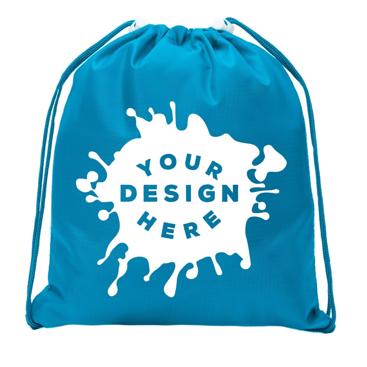 Custom Mini Polyester Drawstring Bag - Mato & Hash