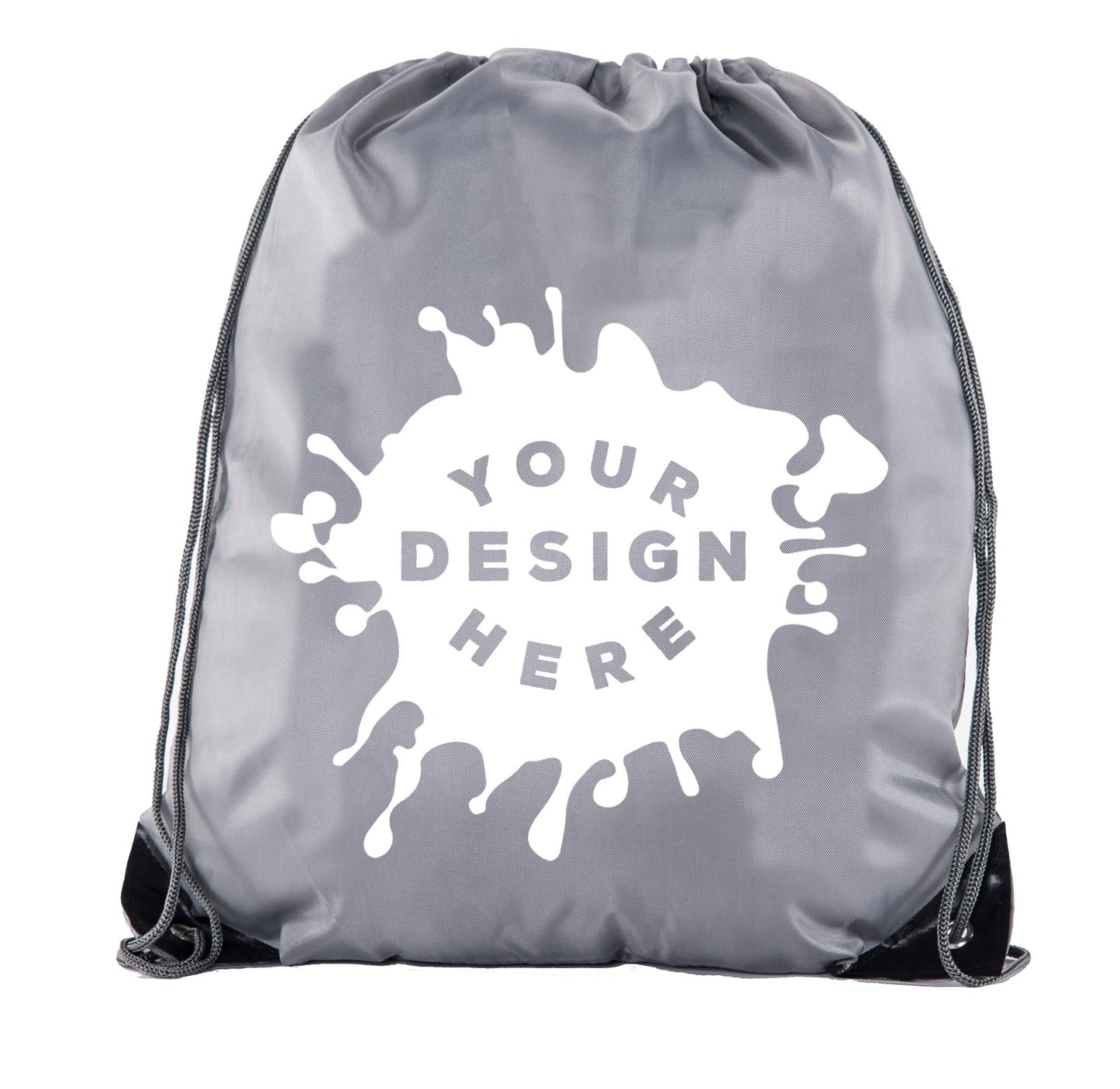 Custom Polyester Drawstring Bag - Bulk - For Businesses - Mato & Hash