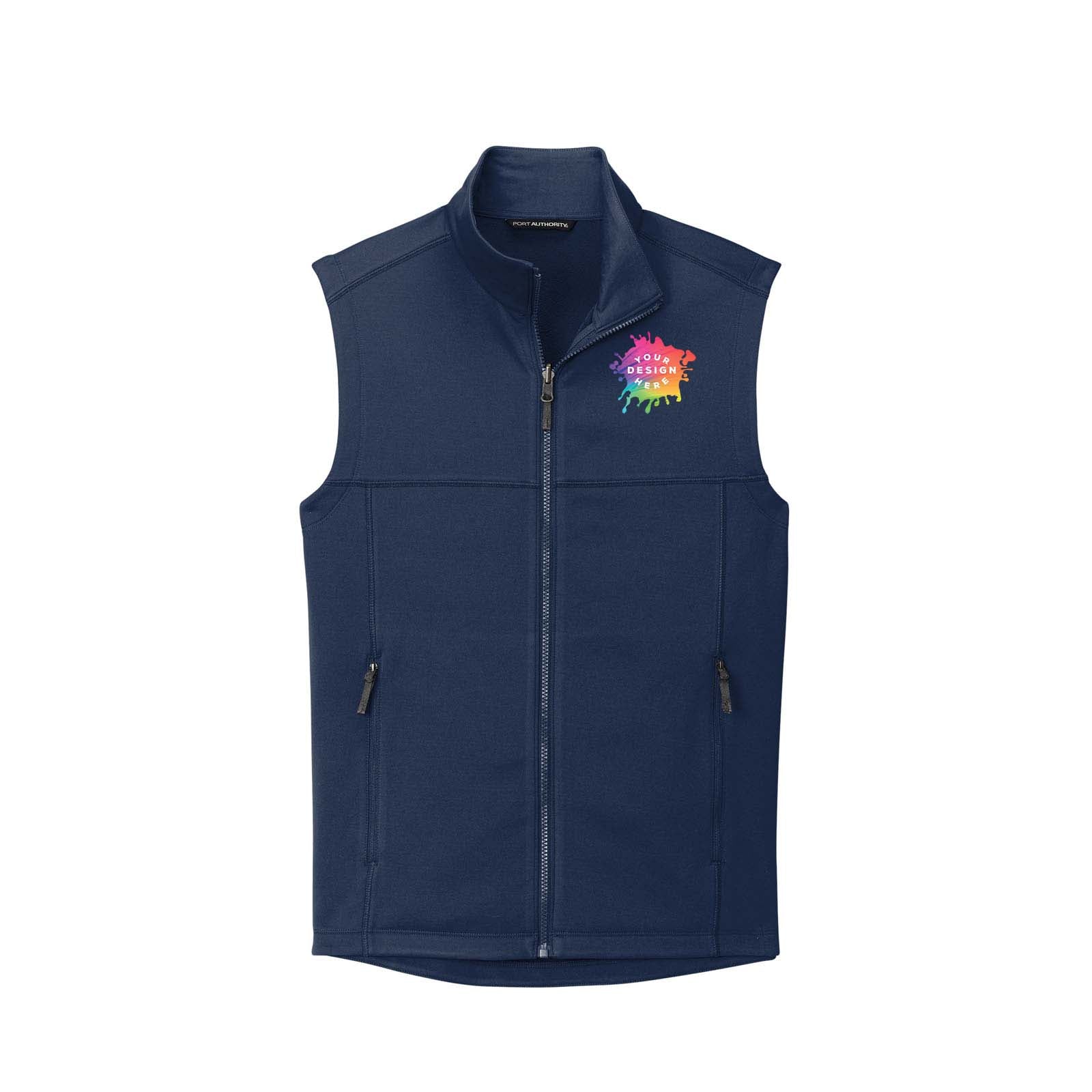 Custom Port Authority® Collective Smooth Fleece Vest - Mato & Hash