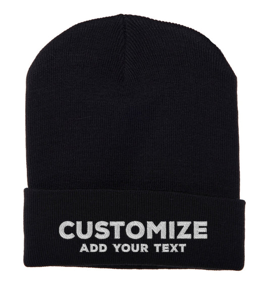 Customized Embroidered Wool Beanie - Mato & Hash