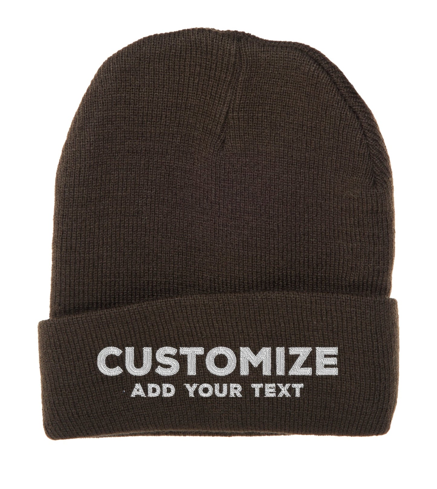 Customized Embroidered Wool Beanie - Mato & Hash