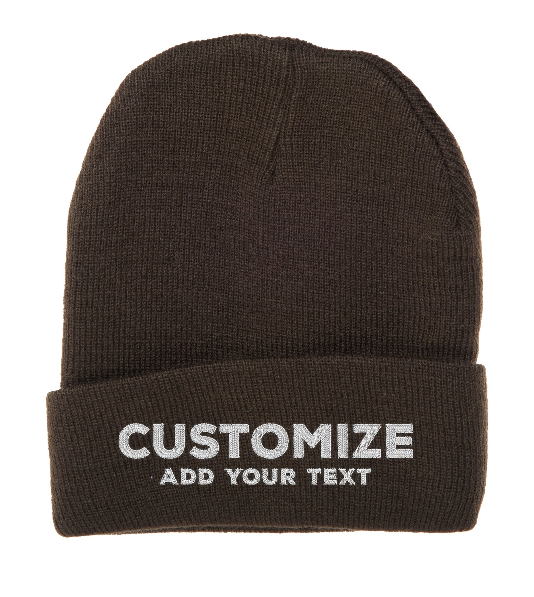 Customized Embroidered Wool Beanie - Mato & Hash