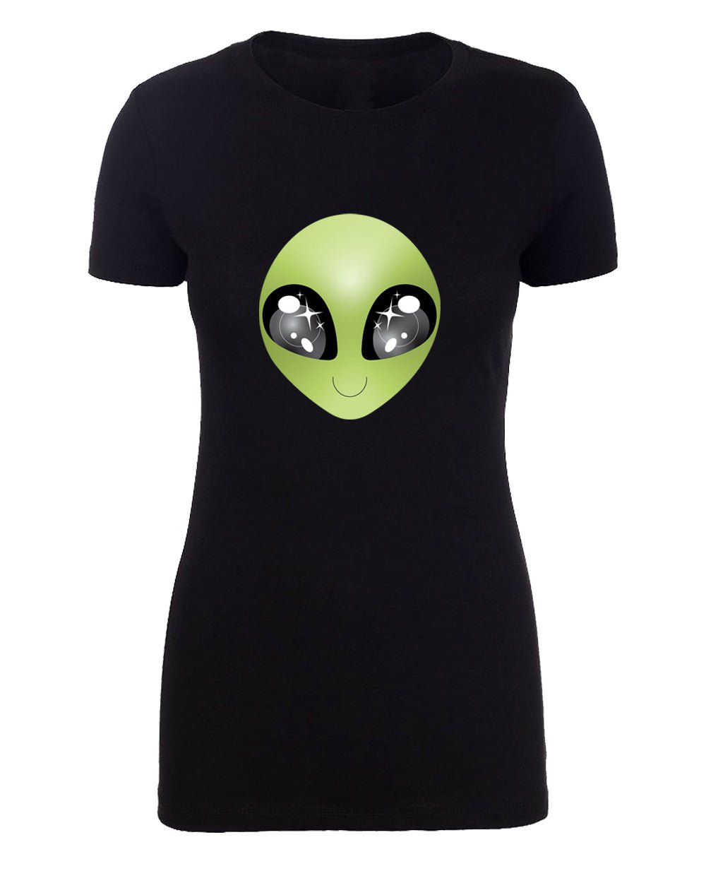 Cute Alien Womens T Shirts - Mato & Hash