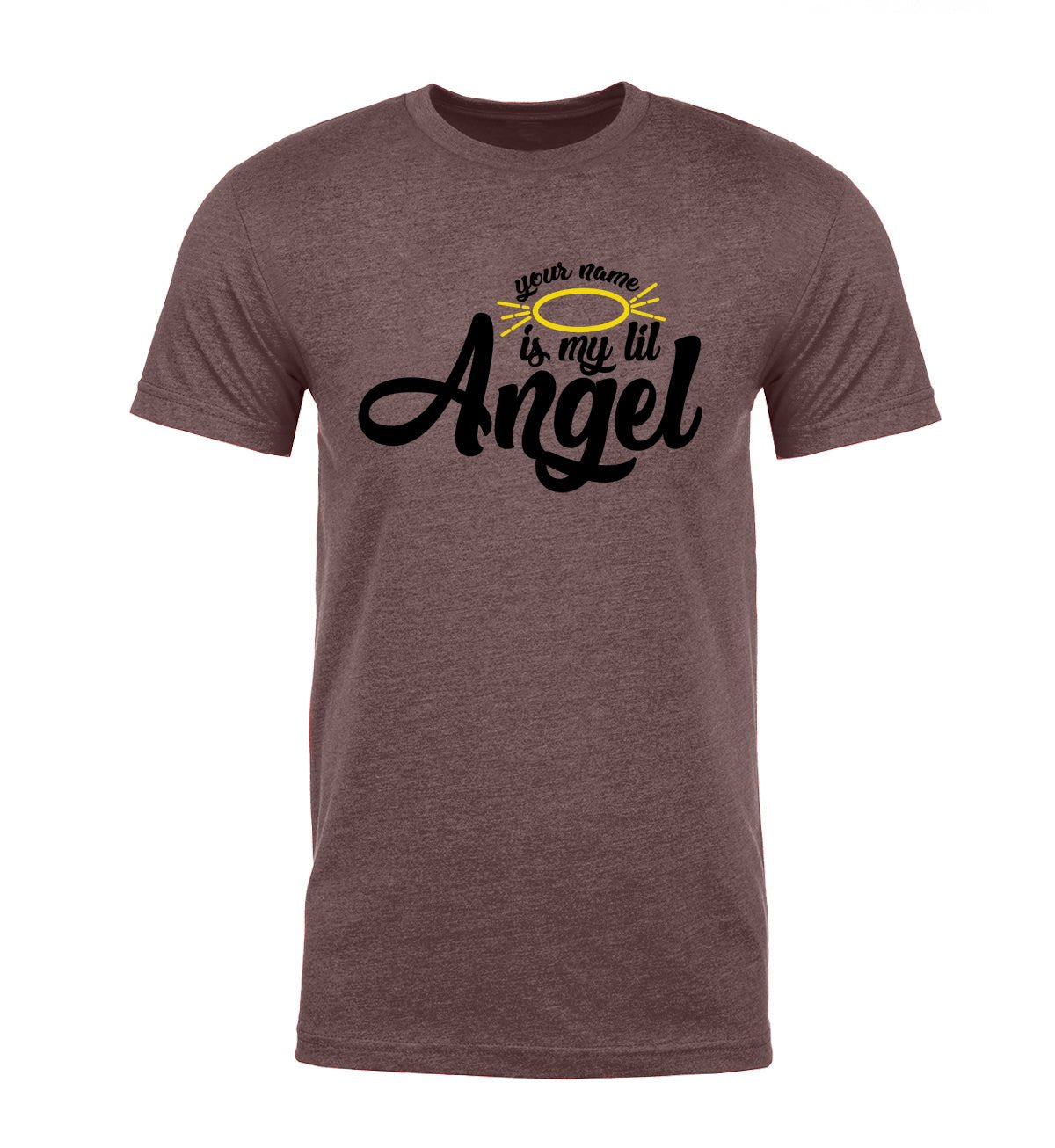 Daddy's Little Angel Custom Name Unisex T Shirts - Mato & Hash