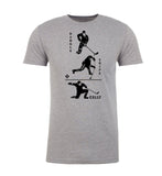Dangle + Snipe = Celly Unisex Hockey T Shirts - Mato & Hash