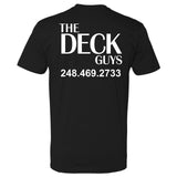 Deck Guys Mato & Hash Unisex Cotton V Neck T Shirts Front and Back Print - Mato & Hash