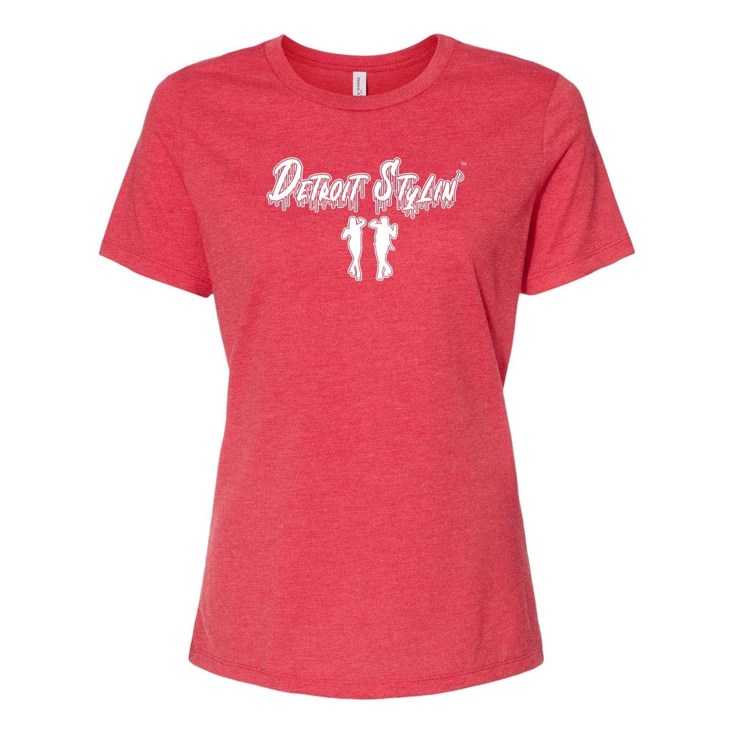 Detroit Stylin Bella + Canvas Women's Cotton/Polyester Blend T-Shirt Printed - Mato & Hash