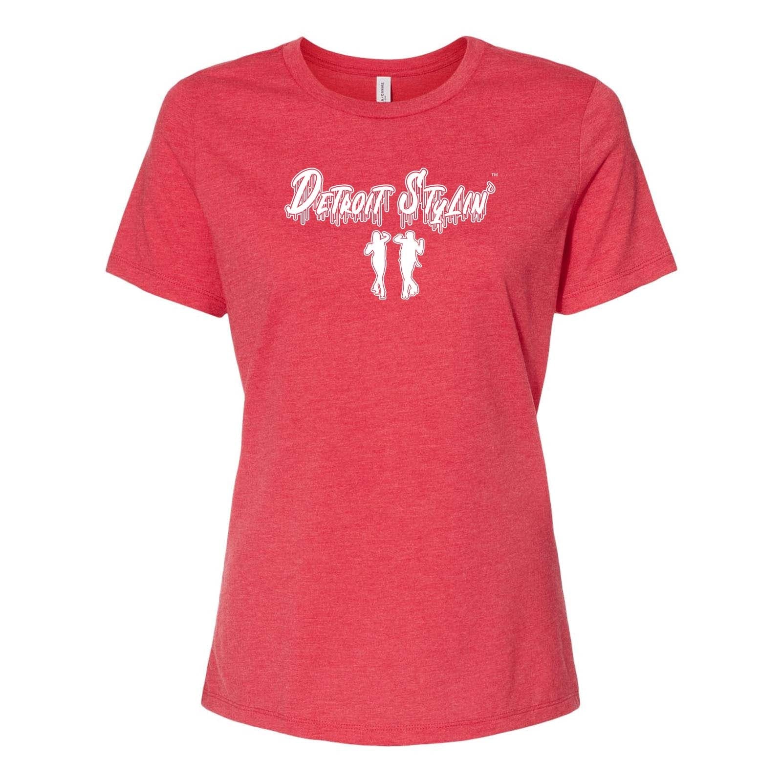 Detroit Stylin Bella + Canvas Women's Cotton/Polyester Blend T-Shirt Printed - Mato & Hash