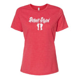 Detroit Stylin Bella + Canvas Women's Cotton/Polyester Blend T-Shirt Printed - Mato & Hash